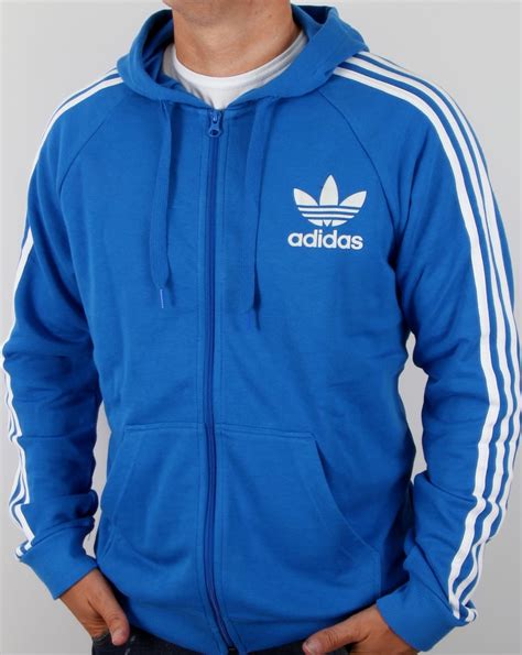 adidas originals blue hoodie